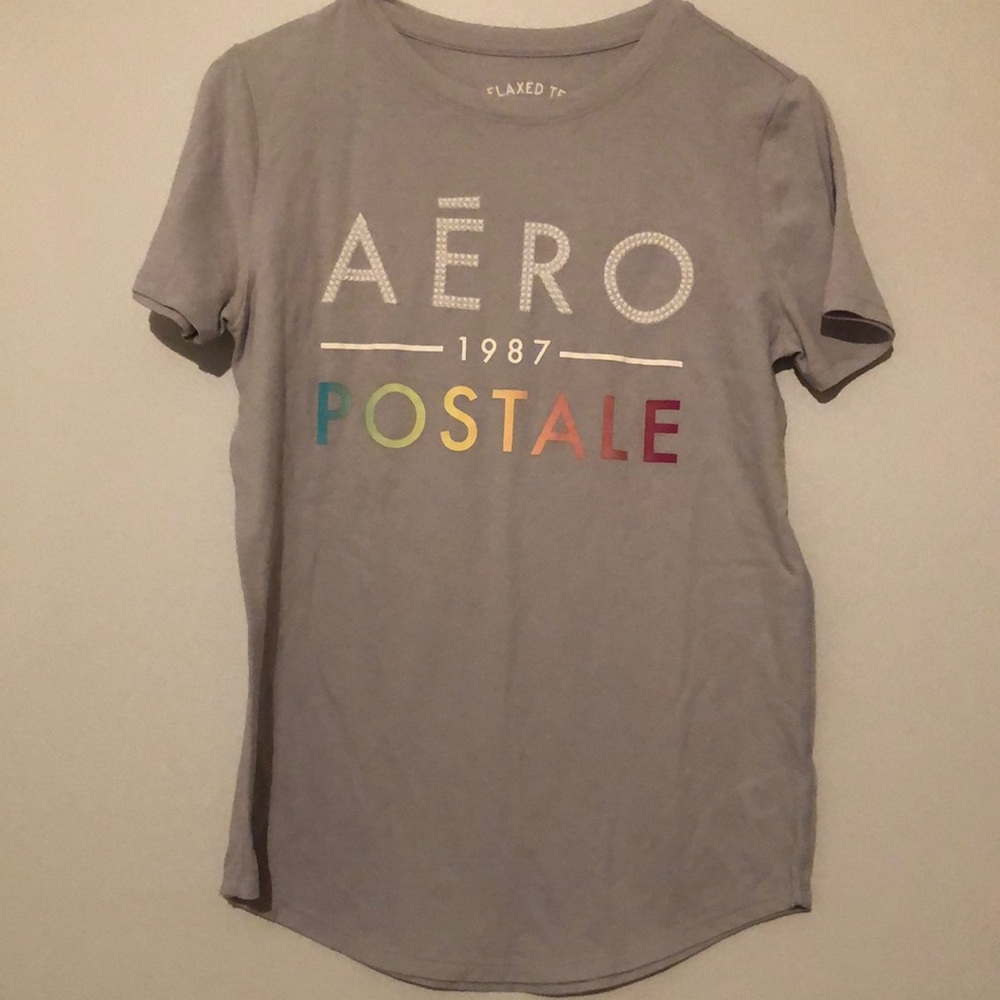 Aeropostale | Light Grey Tee